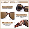 TJUTR Polarised Sunglasses for Womens Wrap Around Sun Glasses with