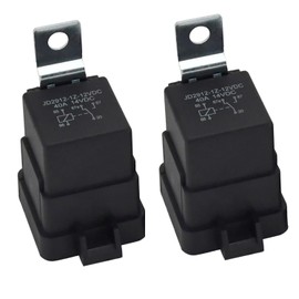 Molloparts Relay 12V 5 Terminals, Compatible with Hella 4RD96038831 4RD96038822 4RD96038806, Package of 2