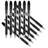 Q-Connect Quick Dry Gel Pen KF00678 - Black, Pack of