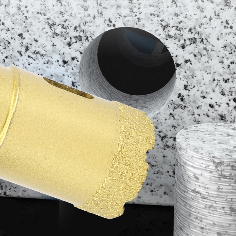 Diamond Hole Saw Drill Bit Brazing Opener Drilling Marble Concrete