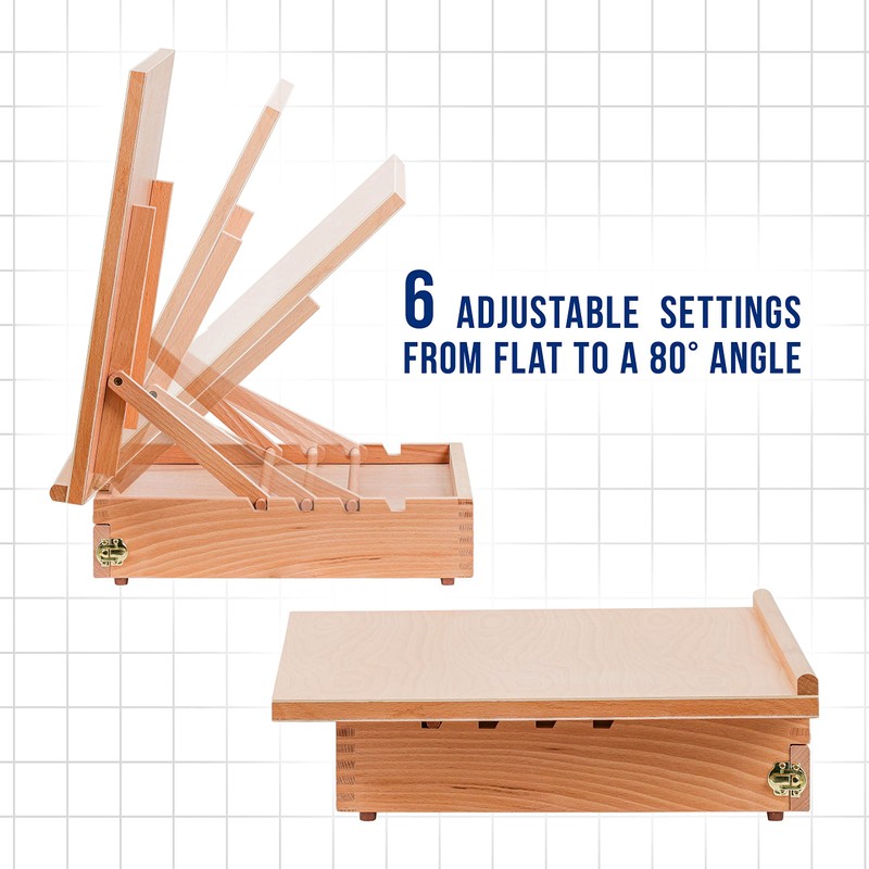 U.S. Art Supply Large 20-1/2" x 16" Wooden Drawing Board,
