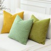 Artscope Pom Poms Decorative Corduroy Cushion Covers 45x45cm Super Soft