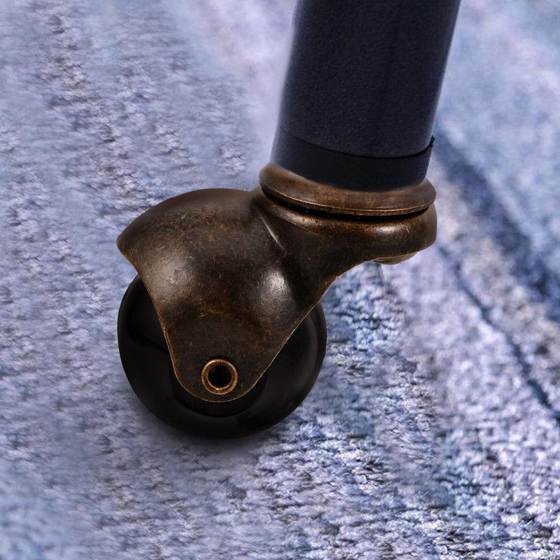 Gatuida 4pcs Replacement Caster Wheels for Office Chairs Swivel Design