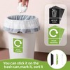 HARY 10Pack Recycling Stickers for Bins - 15x10cm General Waste
