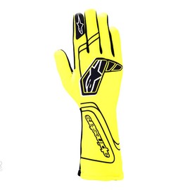 Alpinestars Tech-1 Start V4 Racing Gloves SFI Rated for Auto Racing 2024 Model, Red, Black, Blue, Yellow, Small, Medium, Large X-Large 2X-Large (Yellow, Medium)
