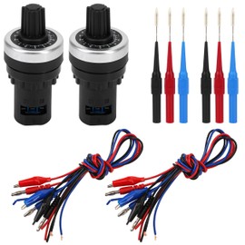 2PCS Analog Sensor Tester Automotive Sensor Simulator Tester – Vehicle Circuit Diagnose Tool, Adjustable Resistor Signal Generator, Premium Durable and Wear-Resistant Material Repair Set