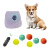 Ptlsy Automatic Dog Ball Launcher Interactive Puppy Pet Ball Indoor