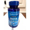 Puritan's Pride Ultra Mega Biotin 10,000mcg Softgels - 100 Count