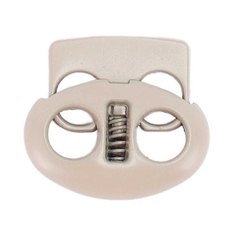30PCS Metal Cord Locks End Spring Stop Toggle Stoppers Rustproof