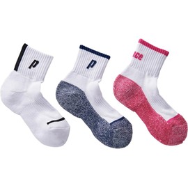 Prince PS306S Women's Half (3-Pair Set)