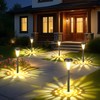 FIFlying 8 x 3000K Solar Lights for Outdoor Use