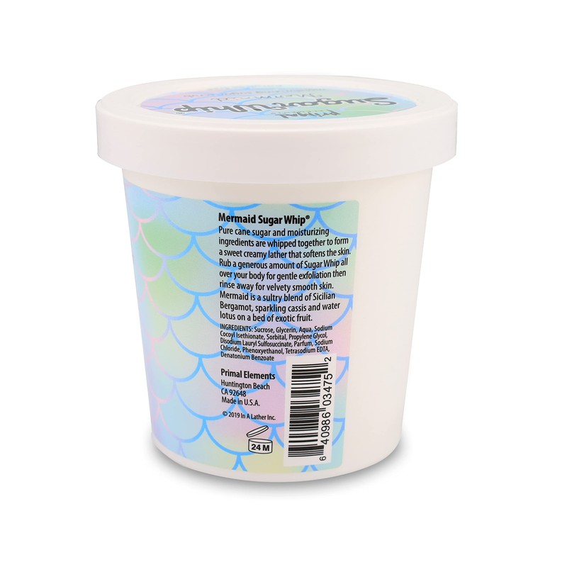 Primal Elements Mermaid Sugar Whip, 10 Ounce,Mermaid