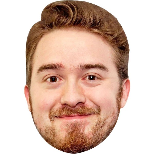 Alex Stag (Beard) Cardboard Mask