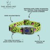 Ancol Dino Patterned Round Dog Collar Lightweight Sturdy Grip Adjustable