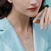 Shuxin Soulmate Gifts for Her, Heart Pendant Necklace for Women