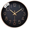 LiRiQi 30 cm Modern Quartz Silent Wall Clock, Wall Clock
