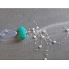 Set of 3 Ocean Inspired Elegant Urchin Shell and Pearl