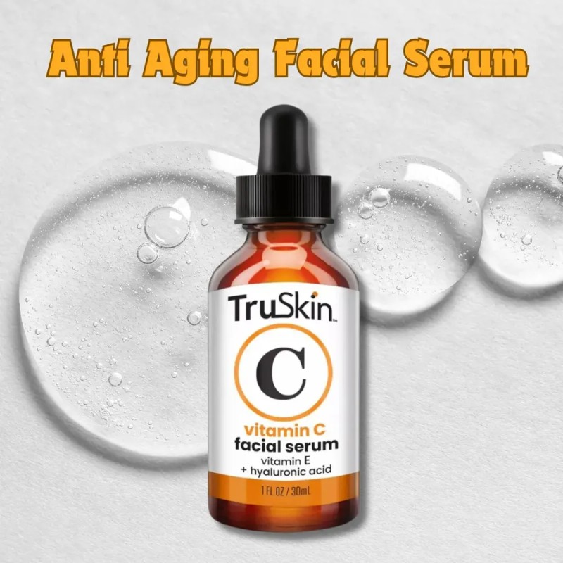 Vitamina C Sérum Para Cara Ácido Hialurónico, 20% C +