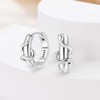 TINSLO Huggie Earrings 925 Sterling Silver Hypoallergenic Hoop Earrings Anniversary