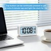 Lesipee Digital Alarm Clock for Bedroom, Desk Clock Battery Operated,
