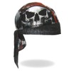 Hot Leathers HWH1098 Jumbo Skull Headwrap - One Size Fits