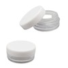 Safe cap lid, clear plastic, small moisture cream container, small moisturizing cream container, mini sample, refill, empty bottle 2g / 방지캡 뚜껑 투명 플라스틱 수분크림 소형 용기 작은 보습크림용기 미니 샘플 리필 공병 2g