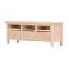 Miniature TV Cabinet Simulation Drawers Design Decorative Wooden Furniture Model