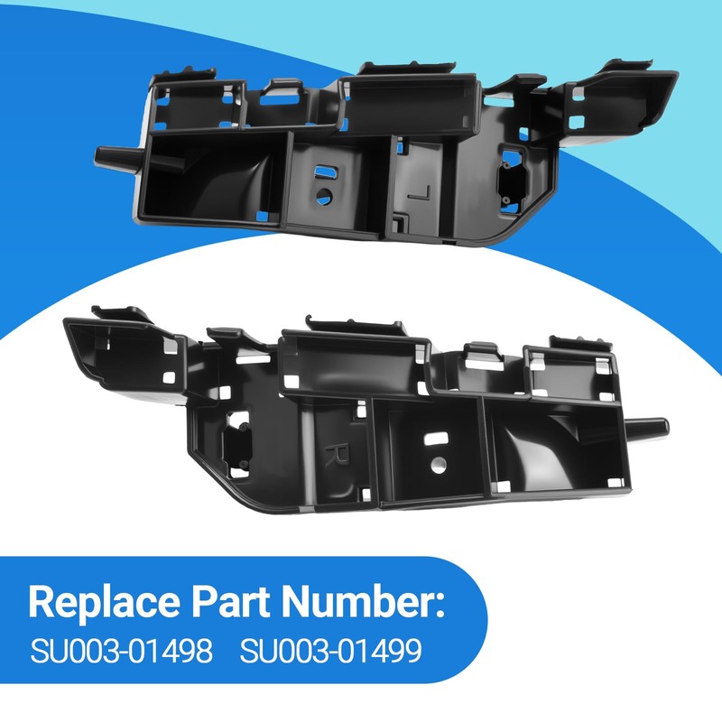 Front Bumper Side Brackets Kit Fits for 2017-2020 Toyota GT