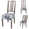 SearchI Stretch Dining Chair Seat Covers Set of 6, Soft
