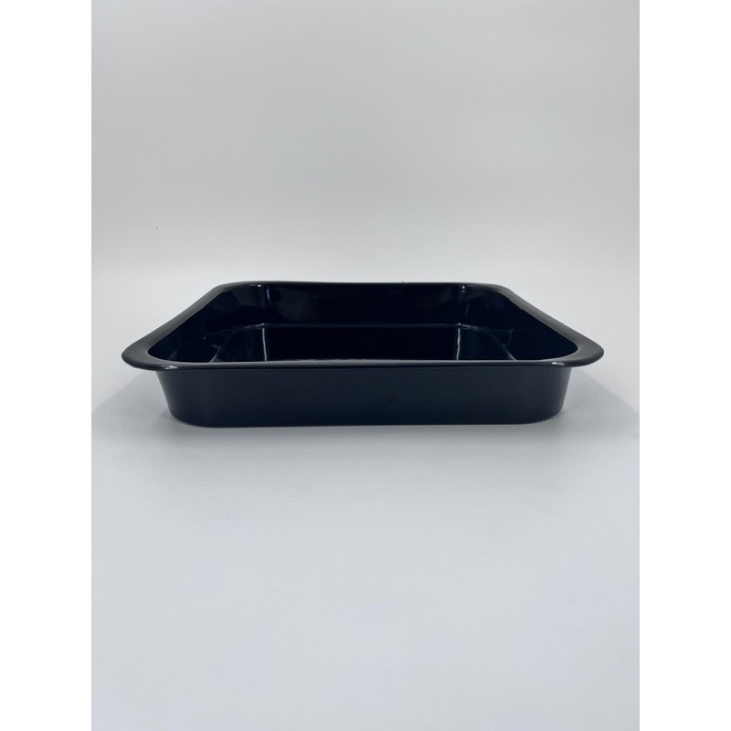 Samuel Groves 10" Square Baking Tin/Small Roasting Pan Vitreous Enamel