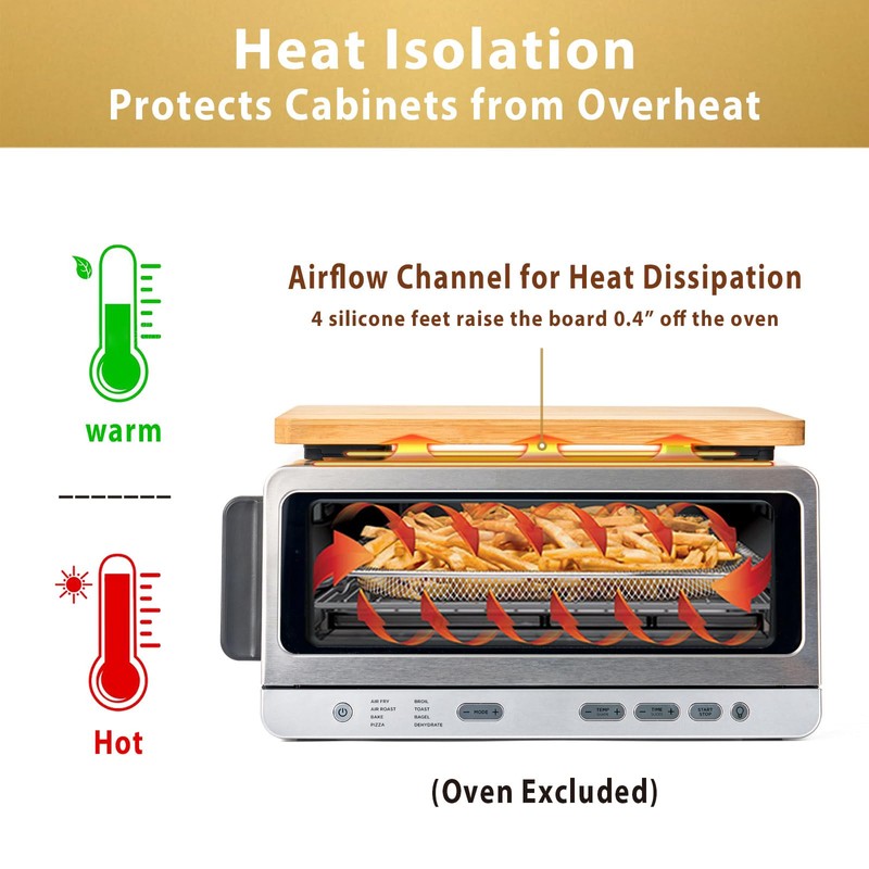 Umilife Cutting board Compatible with Ninja Flip Toaster Oven&Air Fryer