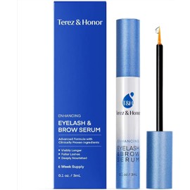 Suero para Crecimiento de Pestañas 3 mL - Naturel para Pestañas Más Largas Densas y Voluminosas para Mujeres y Hombres - Profesional Eyelash Growth Serum 3.0 mL