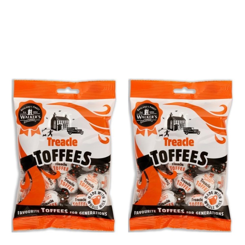 Walkers' Nonsuch Treacle Toffee | with Condensed Milk & Black