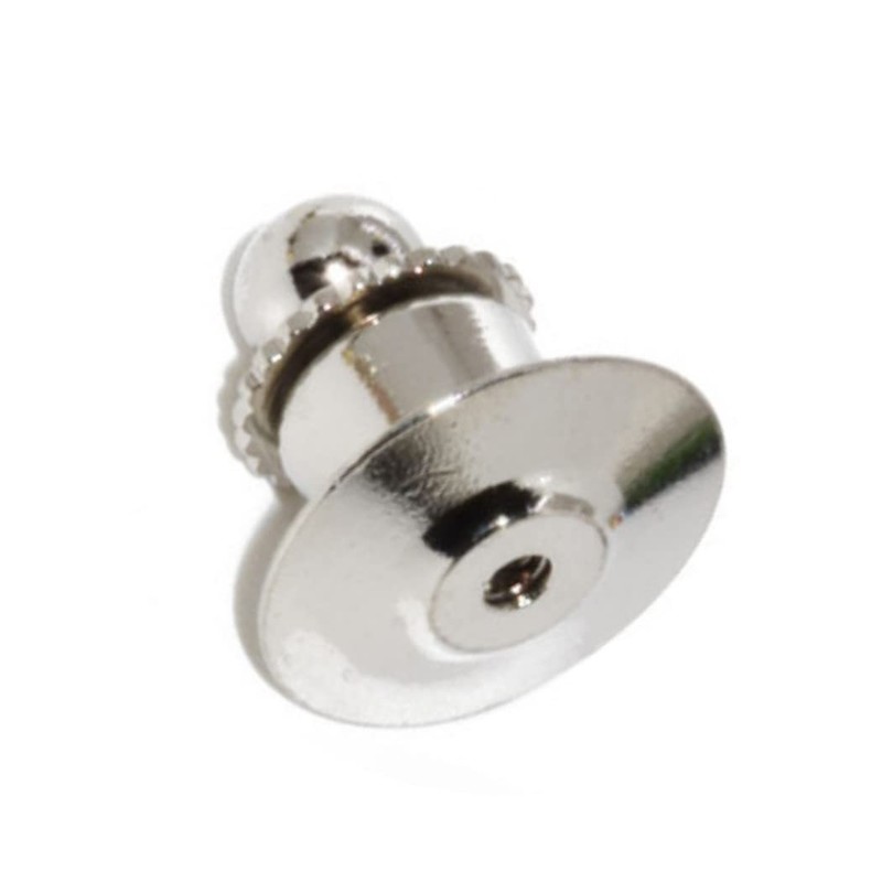 HappyHome Deluxe Round Clutch Pin Badge Catch Clasp Accessory Hardware,