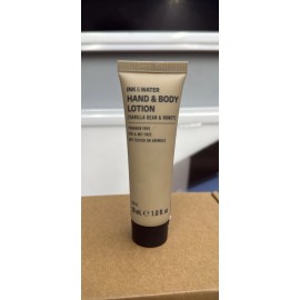 Ink And Water Vanila Bean And Honey hand and body lotion Purse Travel Size X10Pc