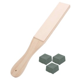 Leather Strop, Leather Paddle Strop, Polishing Tool for Beginners and Professional Engravers Woodworking Sharpening Honing Wood Carving Tools