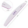 Nail Files, 10 Pieces, Professional Nail File Set, Double-Sided Emery