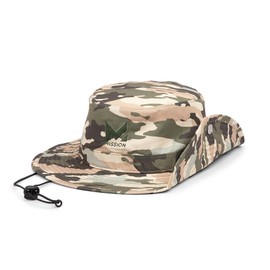 MISSION Cooling UPF Bucket Hat - Unisex Sun Hat for Hiking, Golfing & Fishing - Sweat & Water Activated Technology, Classic Camo Safari