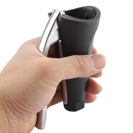 Nut Cracker Abs Aluminium Alloy Material Duty Spring Loaded Nutcracker Hollow Barrel Shape with Curved Force Easy to Break Nuts for Kids The Elderly