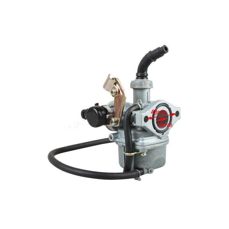X-PRO 19mm Carburetor w/Cable Choke for 50 cc 70CC 90