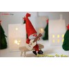 [Nordika Nisse norudyika nisse] christmas wooden doll (Guitar with Santa/nrd120068)