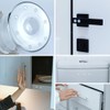 100Pcs Self-Adhesive Clear Rubber Bumpers, Noise Dampening Pads for Drawers,