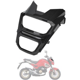 JFG MSX125 GROM125 Motorcycle Headlight Cowl Headlight Cover Carbon Style Motorcycle Bikini Cowl Headlight Cover