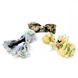 (3 types) Burnaby Mute Flower Banana Pin Khaki Green / (3종) 버나비 뮤트 플라워 바나나핀 카키그린