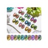JODSONE 12 Bottles Cat Eye Gel Nail Polish Set with