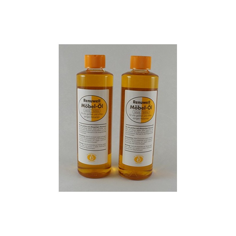 Renuwell Furniture Oil 2 x 500 ml