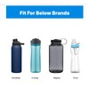 2Pcs Water Bottle Lid Replacement for Contigo wide mouth bottle,