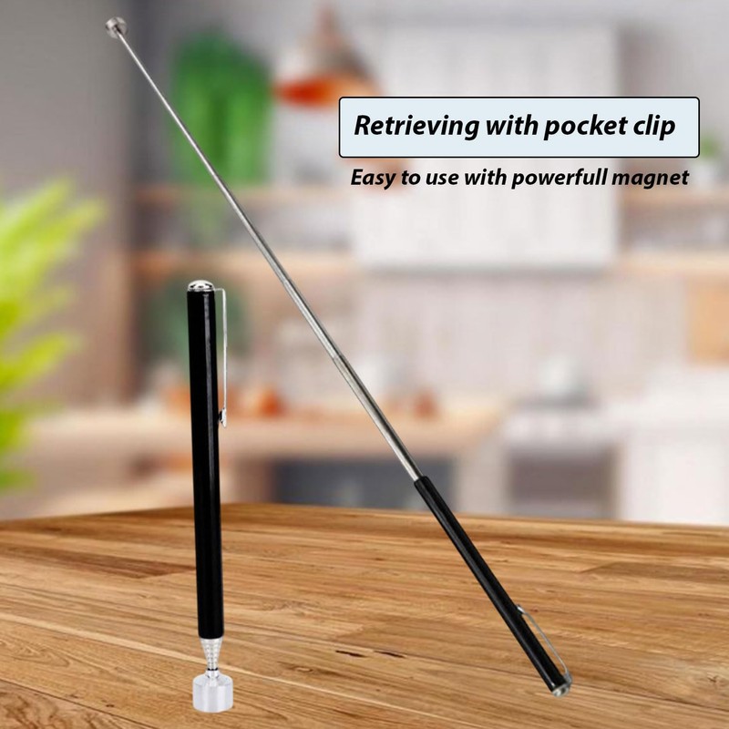 Telescopic Magnetic Pickup Tool Durable Magnetic Grabber Retrieving Stick with