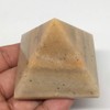 WatanGems 131.2g,2.1"x1.7" Natural Yellow Aventurine Pyramid Gemstone Crystal from India,MF3526