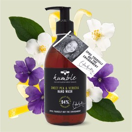 Humble Sweet Pea & Verbena Hand Wash (285ml) - Kate Humble products are Carefully Created so That You can Spoil Yourself Without Spoiling The Environment. Cruelty Free.